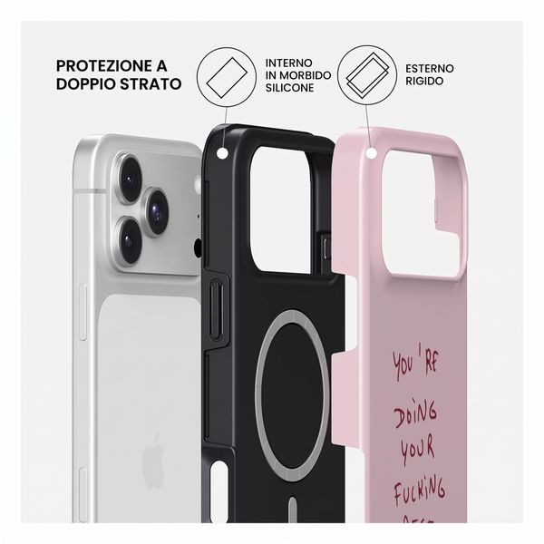 Burga Cover Posteriore Resistente con MagSafe Apple iPhone 18 Pro Max - Your Best