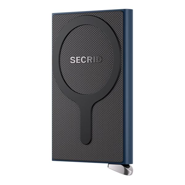 Secrid Cardprotector MagSafe Fluted - Porta carte - Navy