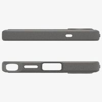 Spigen Cover Rugged Armor con MagSafe Samsung Galaxy S25 Ultra - Marble Gray