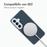Accezz Cover Mesh con MagSafe Samsung Galaxy S26 - Blu scuro