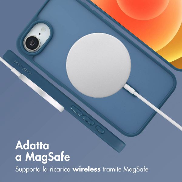 imoshion Cover posteriore Color Guard con MagSafe Apple iPhone 17e / 16e - Blu scuro