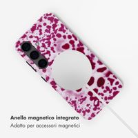 Selencia Cover posteriore Vivid con MagSafe Samsung Galaxy S24 - Cosmic Orchid