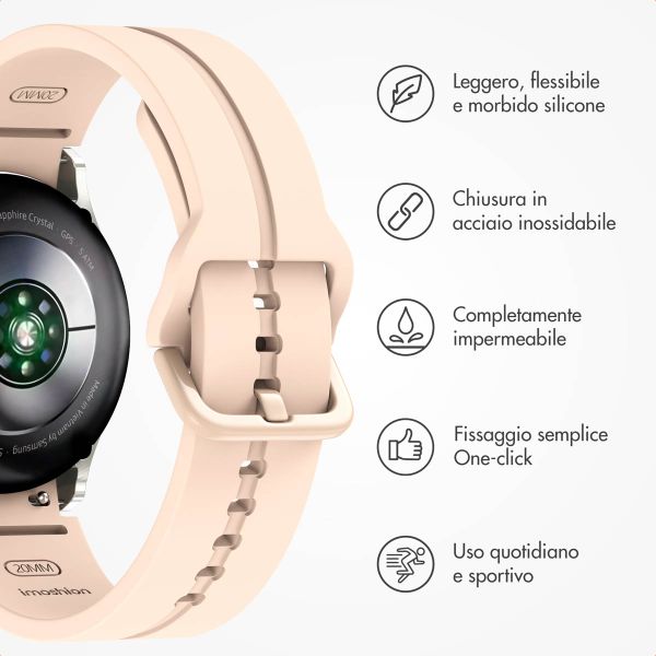 imoshion Pr3825 Samsung Galaxy Watch 4 / 5 / 6 / 7 / FE (20 mm) - Rosa