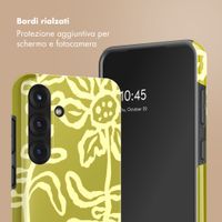 Selencia Cover posteriore Vivid con MagSafe Samsung Galaxy S25 - Chalky Bloom