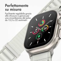 imoshion Cinturino in nylon Alpine Apple Watch | 44/45/46/49 mm - Bianco