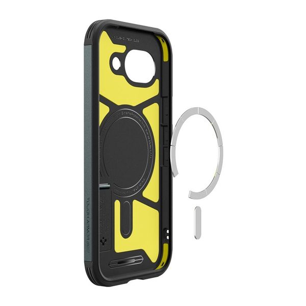 Spigen Cover Posteriore Corazzata Tough con MagSafe Google Pixel 10a - Abyss Green