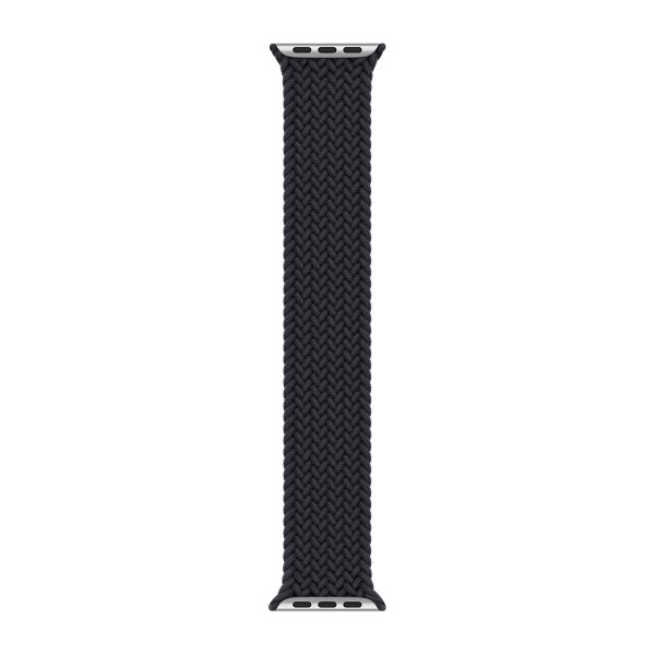 Apple Cinturino Solo intrecciato Apple Watch | 44/45/46/49 mm - Taglia 11 - Charcoal