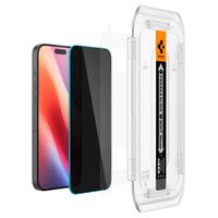 Spigen Vetro temperato privacy GLAStR EZ Fit + Applicatore - confezione da 2 Apple iPhone 16 Pro Max / 17 Pro Max