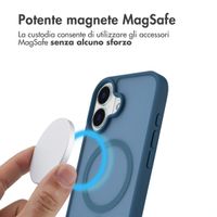 imoshion Cover posteriore Color Guard con MagSafe Apple iPhone 16 - Blu scuro