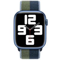 Apple Cinturino Sport Loop Apple Watch | 38/40/41/42 mm - Abyss Blue/Moss Green