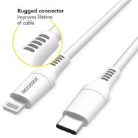 Accezz Cavo da Lightning a USB-C - Certificato MFI - 1 metro - Bianco