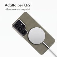 Accezz Cover Mesh con MagSafe Samsung Galaxy S26 Ultra - Grigio scuro