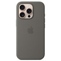 Apple Cover Posteriore in Silicone con MagSafe Apple iPhone 16 Pro - Stone Gray