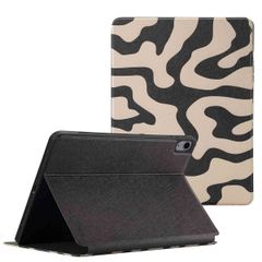 Selencia Cover per tablet Vivid Apple iPad Air 11 pollici (2026) M4 / (2025) M3 / (2024) M2 / Air 5 (2022) / Air 4 (2020) - Art Wave Black