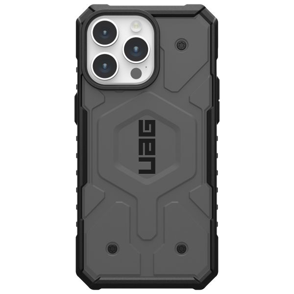 UAG Cover Posteriore Pathfinder con MagSafe Apple iPhone 15 Pro Max - Argento