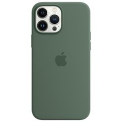 Apple Cover Posteriore in Silicone con MagSafe Apple iPhone 13 Pro Max - Eucalyptus
