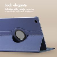 imoshion Cover Girevole a 360° Samsung Galaxy Tab A11 Plus - Blu scuro
