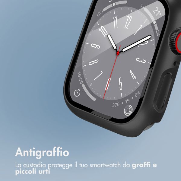 imoshion Cover rigida integrale Apple Watch 1 / 2 / 3 - 38 mm - Nero
