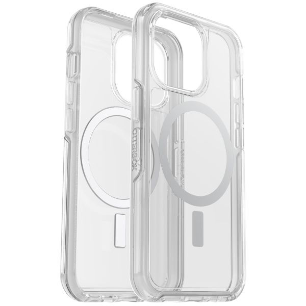 OtterBox Cover Posteriore Trasparente Symmetry con MagSafe Apple iPhone 13 Pro - Trasparente