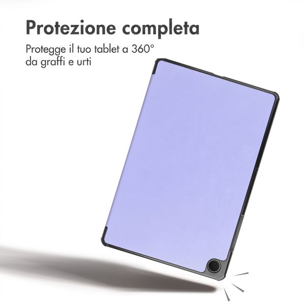 imoshion Cover a libro Trifold Samsung Galaxy Tab A11 Plus - Lilla
