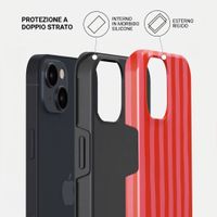 Burga Cover Posteriore Resistente con MagSafe Apple iPhone 13 - Pomegranate