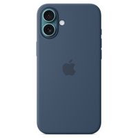 Apple Cover Posteriore in Silicone con MagSafe Apple iPhone 16 Plus - Denim