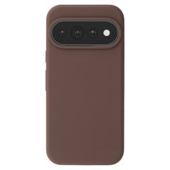 Accezz Cover in silicone liquido con MagSafe Google Pixel 11 / 11 Pro / 10 / 10 Pro - New Tea Brown