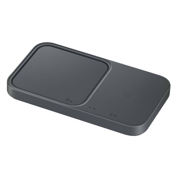 Samsung ﻿Wireless Charger Duo - Caricatore wireless - Senza adattatore e cavo di ricarica - 15 Watt - Nero