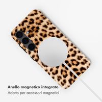 Selencia Cover posteriore Vivid con MagSafe Samsung Galaxy S24 - Wild Leo