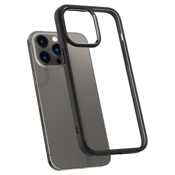 Spigen Cover Posteriore Ultra Ibrida con MagSafe Apple iPhone 14 Pro - Carbon Fiber Black