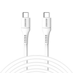 Accezz Cavo USB-C a USB-C – 2 metri – Bianco
