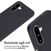 imoshion Cover in Silicone con Cordino Samsung Galaxy A26 - Nero