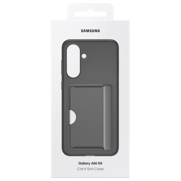 Samsung Cover Originale con Porta Carte Samsung Galaxy A56 - Nero