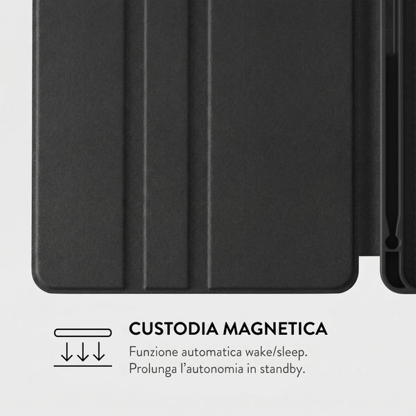 Burga Cover per Tablet Apple iPad Air 11 pollici (2026) M4 / (2025) M3 / (2024) M2 - Nera
