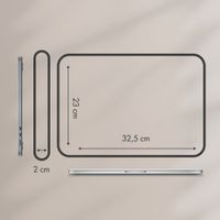 Selencia Cover per laptop in velluto a coste 13-14 pollici - Sleeve per laptop - Soft Blush