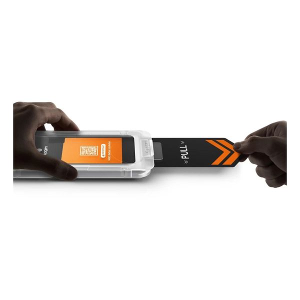 Spigen Vetro temperato privacy GLAStR EZ Fit + Applicatore - confezione da 2 Samsung Galaxy S26