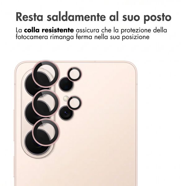imoshion 2 Pack protezione lente fotocamera per Samsung Galaxy S26 Ultra - Pink Gold