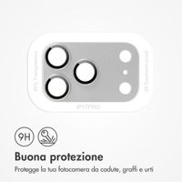 imoshion Protezione fotocamera in Vetro 2 Pezzi Apple iPhone 17 Pro - Silver