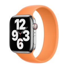 Apple Cinturino Solo Loop Apple Watch | 44/45/46/49 mm - Taglia 4 - Marigold