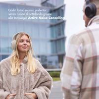 Selencia Cuffie wireless Urban Play - Cancellazione attiva del rumore (ANC) - Con cover - Melody Mist