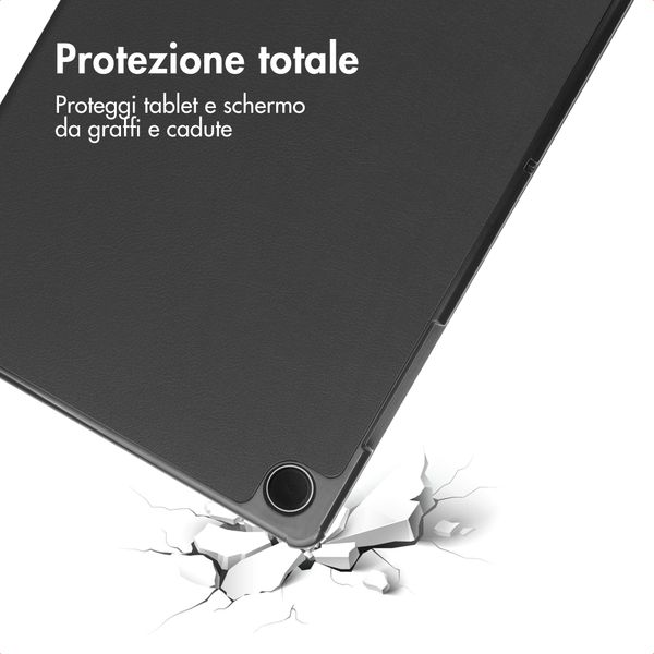 imoshion Cover a libro Trifold Samsung Galaxy Tab A11 Plus - Nero