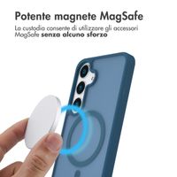 imoshion Cover posteriore Color Guard con MagSafe Samsung Galaxy S25 Plus - Blu scuro