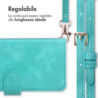 imoshion Cover a libro con Cordino Google Pixel 9A - Turchese