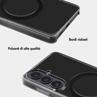 Accezz Lite custodia posteriore con MagSafe Samsung Galaxy S26 - Smokey Clear