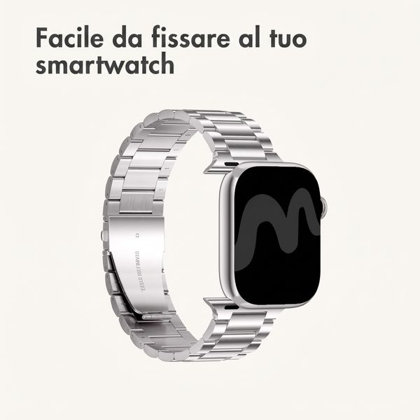 imoshion Cinturino in acciaio Apple Watch | 38/40/41/42 mm - Argento