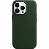 Apple Cover in Pelle MagSafe iPhone 13 Pro Max - Sequoia Green