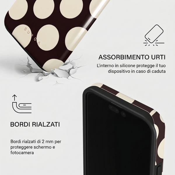 Burga Cover Posteriore Resistente con MagSafe Apple iPhone 15 Pro - Spot On