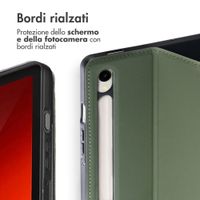 Accezz Cover Tablet Classica Samsung Galaxy Tab S10 Ultra / Tab S9 Ultra - Verde