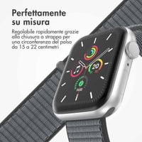 imoshion Cinturino in nylon Apple Watch | 44/45/46/49 mm - Ash Green