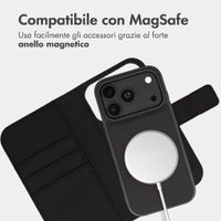 imoshion Cover a libro di lusso 2-in-1 rimovibile Apple iPhone 18 Pro Max / 17 Pro Max - Nero